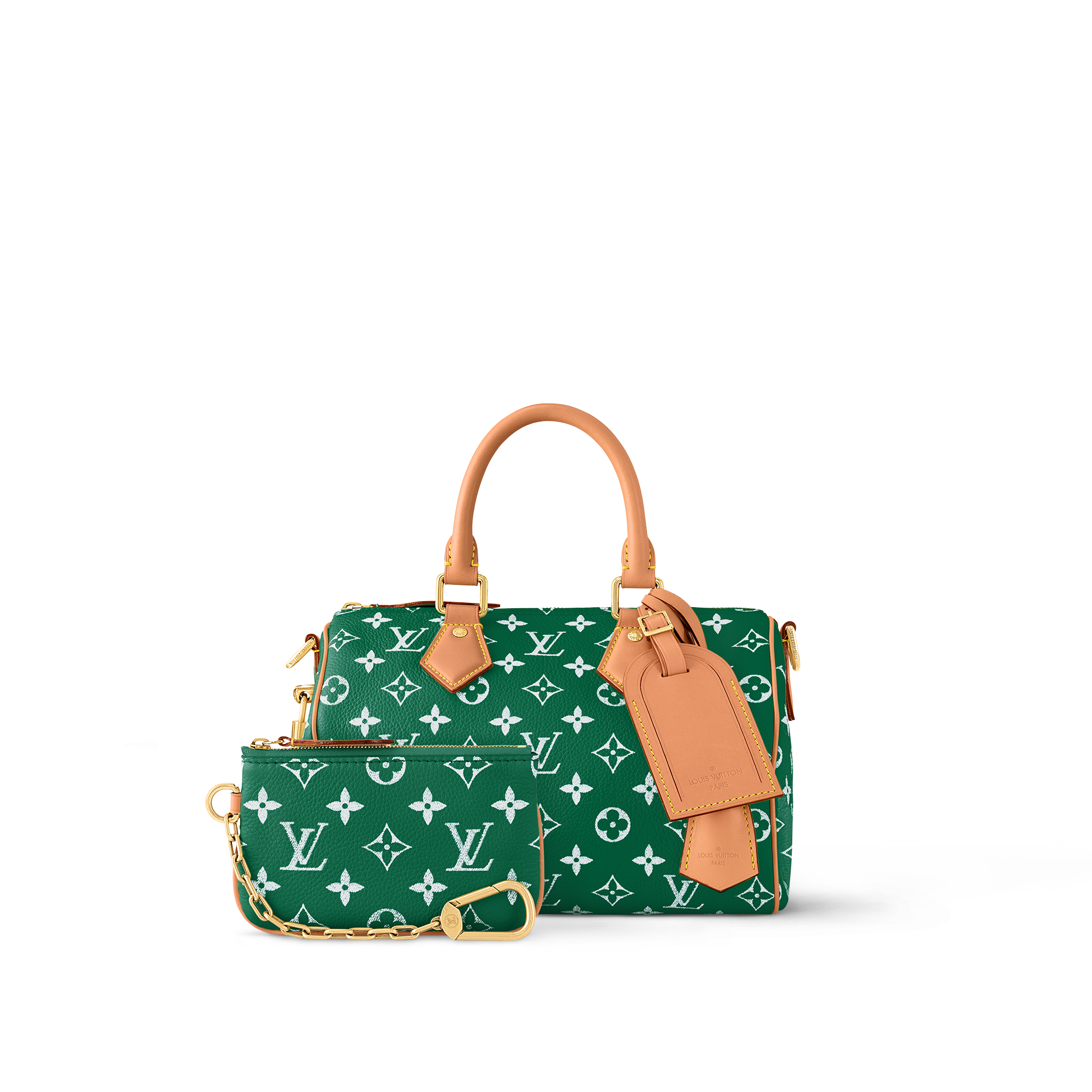 Speedy P9 Bandoulière 25 H40 in Les Extraordinaires's Leather Goods and Travel Speedy P9 collections by Louis Vuitton (Product zoom)